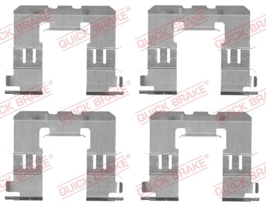 QUICK BRAKE Комплектующие, колодки дискового тормоза 109-1721